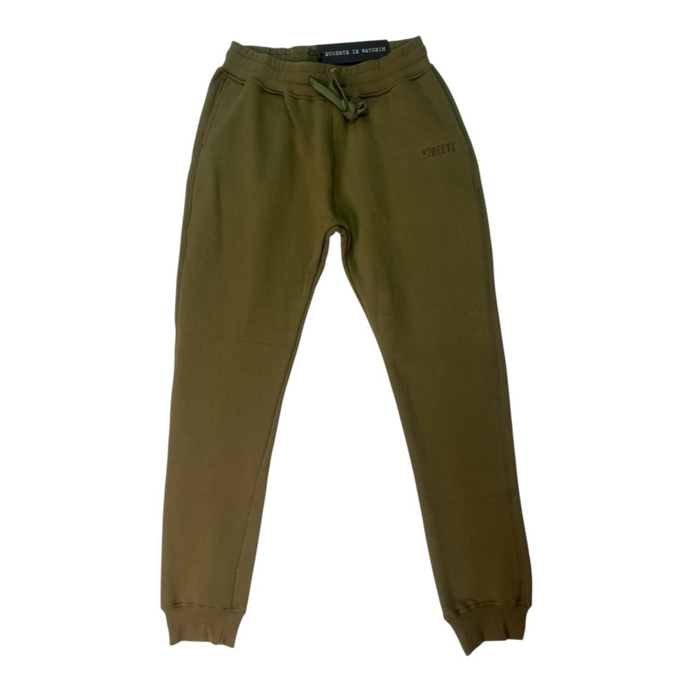 Sz Small streetz iz watchin brand Olive Green Men's jogger Pants